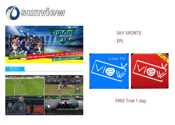 China Europa Epl Iview Iptv Apk Sky Sport lenkt 1/3/6/12 Monate Subskriptions- fournisseur