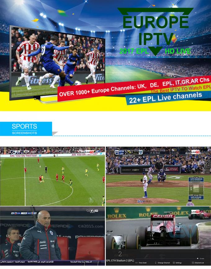 Intelligenter Stecker u. Spiel EPL-Fußball Iview Iptv Apk 720p -1080p für Android - Tablet PC